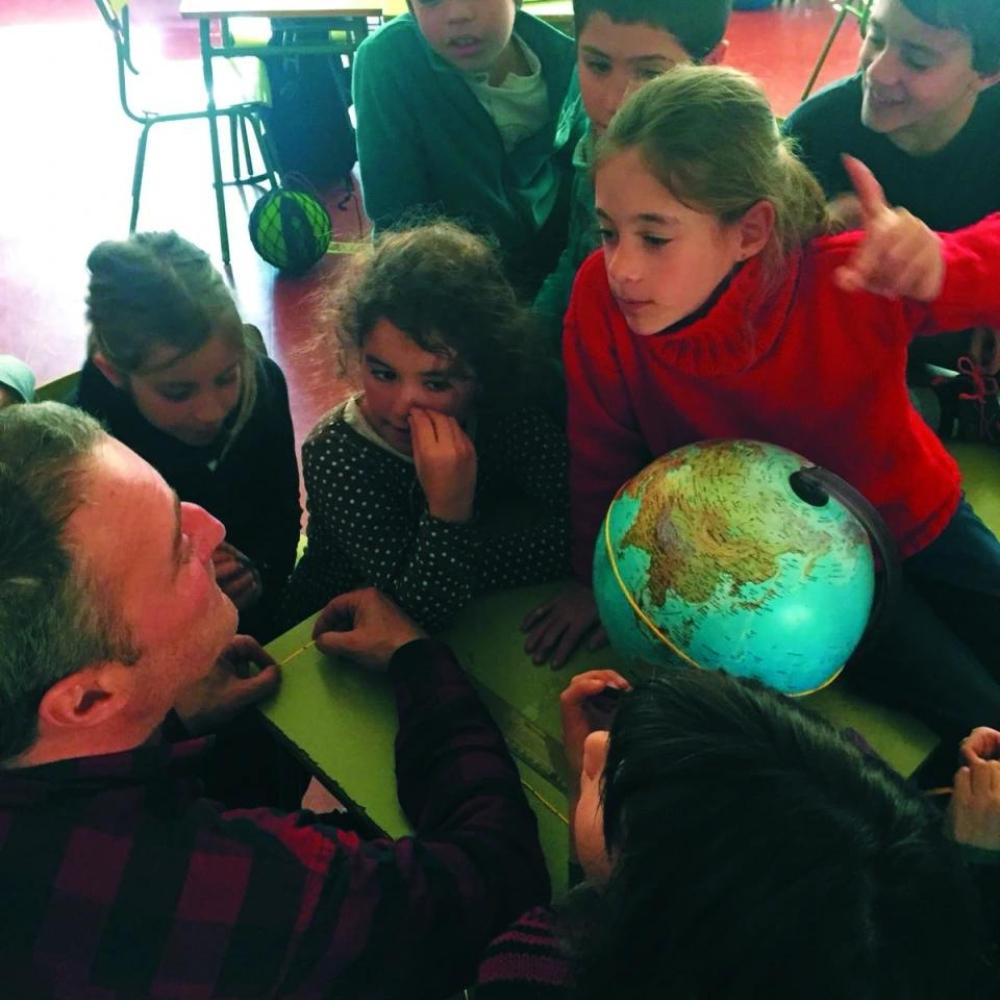 Els nostres centres educatius per a infantil i primària a l'Observatori Astronòmic de Castelltallat.