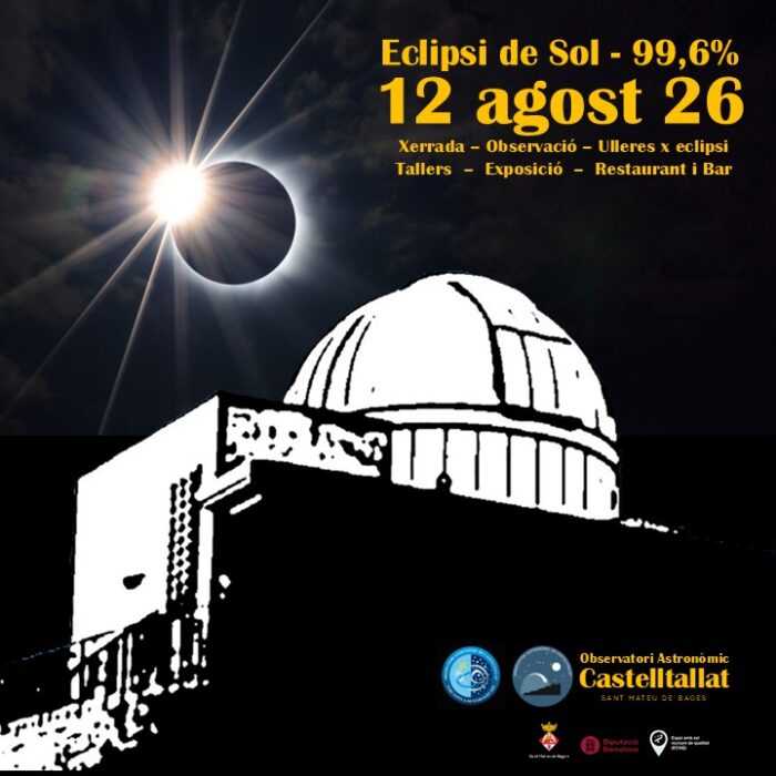 Eclipsi de Sol 2026 a Castelltallat