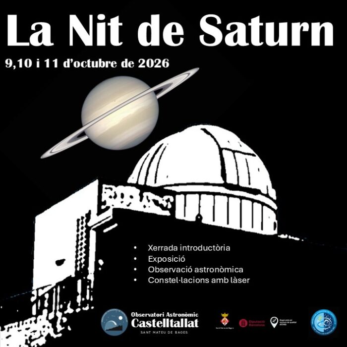 9,10 i 11 d'octubre - La Nit de Saturn